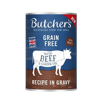 Butcher's Original Beef Recipe in Gravy Adult Dog Wet Food 400 g