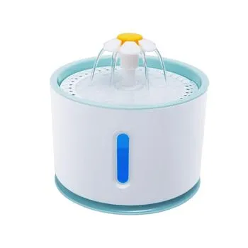 Flower Drinking Fountain for Cat&Dog