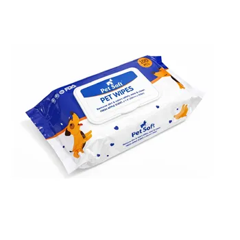 Pet Soft Cleaning Wipes Fresh Apple 20 x 15 cm