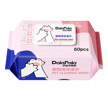 Pala Pala Cleaning Wipes For Cat & Dog Pack of 80pc