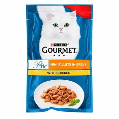 Purina Gourmet  with Chicken Fillet in Gravy Adult Cat Wet Food 85 g