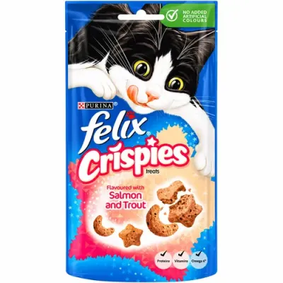 Purina Felix with Salmon & Trout Cat Treat 45g Pack of 8