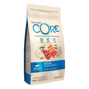 ويلنس كور أوقيان السلمون و التونة طعام جاف للقطط البالغة 1.75 كجم