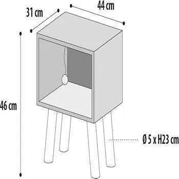 سرير فلامينغو سكاني للقطط أخضر 44 x 31 x 46 سم - 3