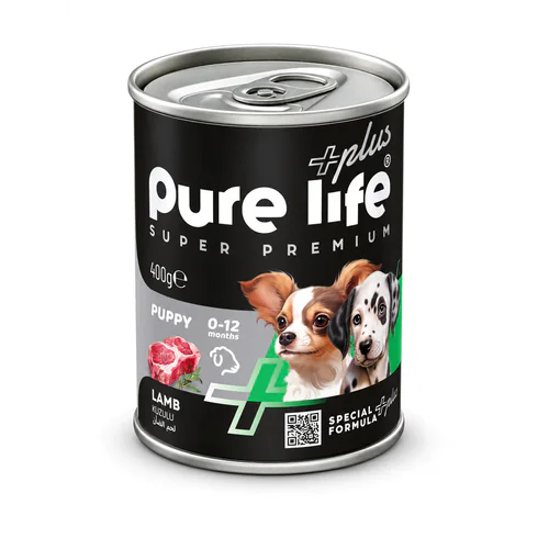 Pure Life PLus with Lamb Puppy Wet Food 400 g